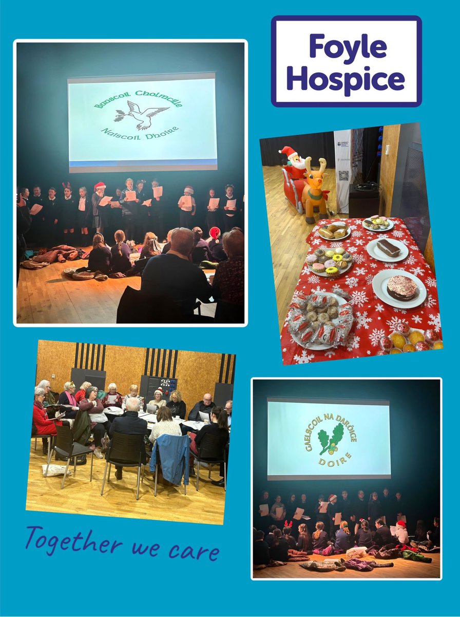 Mary D (@maryforderry) on Twitter photo 🎶 ☕️ Craic, ceol, cuideachta, ciste, comhrá & cuppas go leor…
Delighted to drop into <a href="/culturlanndoire/">Cultúrlann Uí Chanáin</a>’s Cupán agus Ceol in aid of <a href="/FoyleHospice/">Foyle Hospice</a>
Míle buíochas to the #AbairAmhrán group & choirs from our local gaelscoileanna for brilliant performances!
#Nollaig #Gaeilge 🎶 ☕️ Craic, ceol, cuideachta, ciste, comhrá & cuppas go leor…
Delighted to drop into <a href="/culturlanndoire/">Cultúrlann Uí Chanáin</a>’s Cupán agus Ceol in aid of <a href="/FoyleHospice/">Foyle Hospice</a>
Míle buíochas to the #AbairAmhrán group & choirs from our local gaelscoileanna for brilliant performances!
#Nollaig #Gaeilge