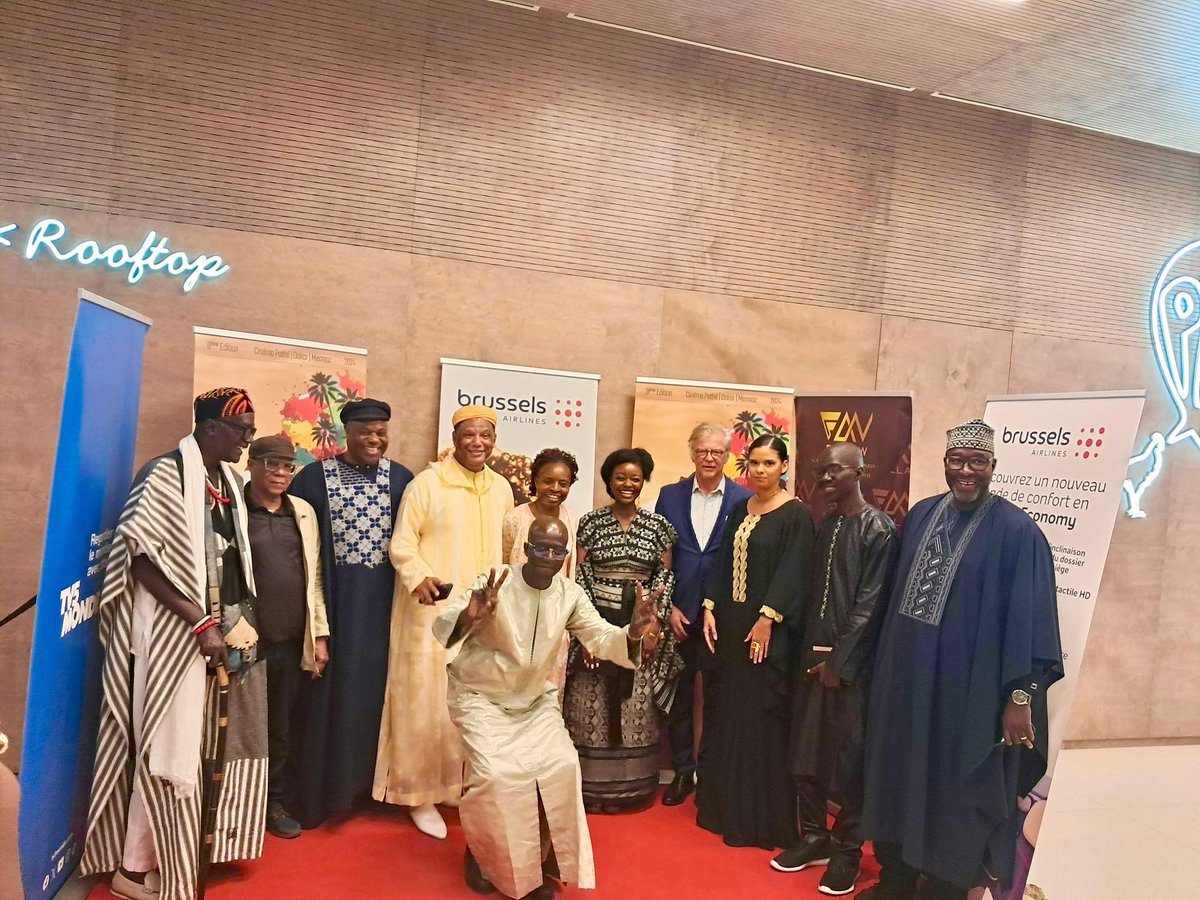 MoroccoInSEN's tweet photo. 3/12/24
SEM @nacirih12 a pris part à la 9ème édition du Festival International du Film de Bruxelles (#FIFB) qui accueille, à #Dakar, le #Maroc comme pays Invité d’honneur, en présence de personnalités d’horizons divers dont M. Leocata Salvatore, administrateur dudit festival& https://t.co/Ks48dednFS