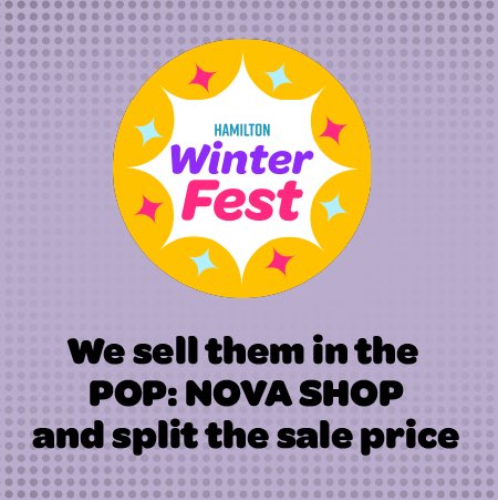 We’re adding more local artist content to the wildly successful Winterfest POP Shop. If you’ve always wanted to design some shoes here’s your chance.