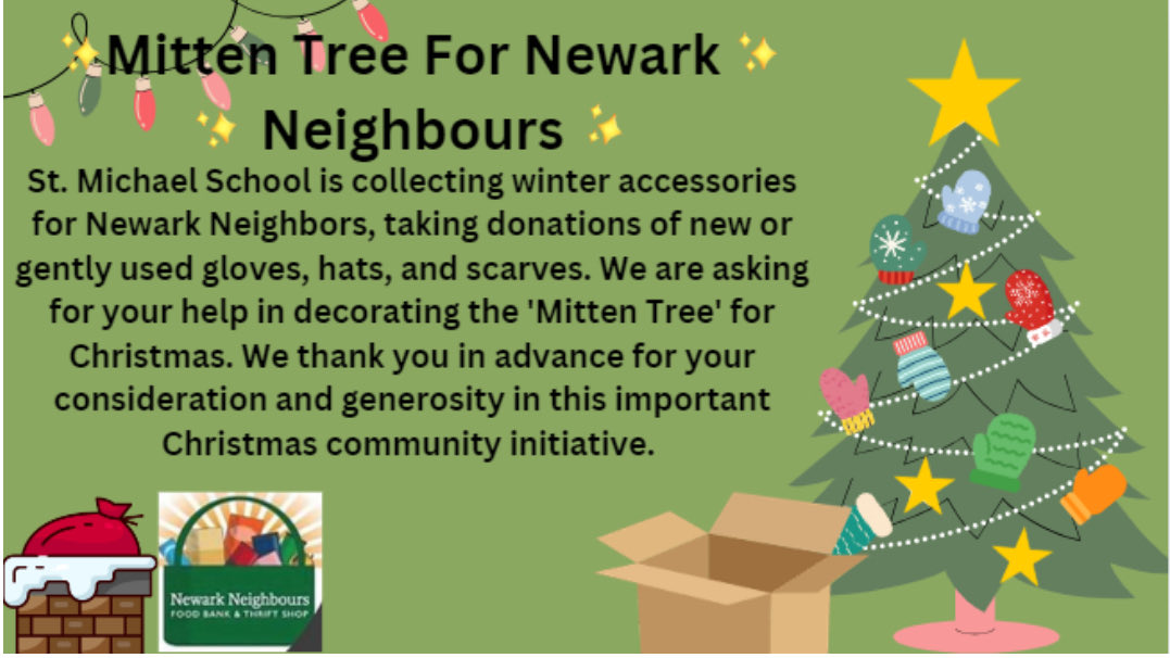 We are collecting for our Mitten Tree. 🧤🥶🧣