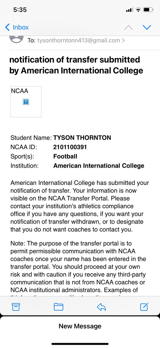 6vill_ty's tweet image. OFFICIALLY IN THE TRANSFER PORTAL 
Defensive specialist 
6’0 230
Played and started in 33 out of 34 games
Phone number (413-204-1940) 
Email: tysonthorntonn413@gmail.com
1 year of eligibility