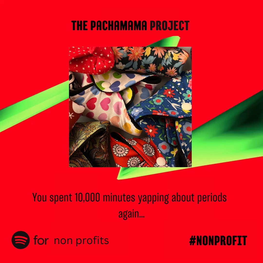 ThePachaProject's tweet image. And that’s on Pachamama Wrapped for another year #SpotifyWrapped #nonprofit