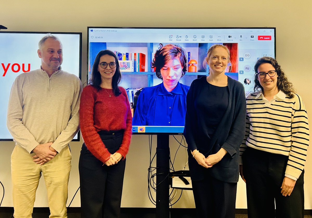 Cynthia Michel (@cinmichel) on Twitter photo Today I defended my doctoral dissertation. All my gratitud to <a href="/MerikeBlofield/">Merike Blofield</a> <a href="/gabilotta/">Gabriela Lotta</a> and Kai Wegrich: Thnx for inspiring me with your work; for challenge me and for letting me make the research I wanted. All my gratitude to <a href="/thehertieschool/">Hertie School</a>. Today I am #Phddone 👊 Today I defended my doctoral dissertation. All my gratitud to <a href="/MerikeBlofield/">Merike Blofield</a> <a href="/gabilotta/">Gabriela Lotta</a> and Kai Wegrich: Thnx for inspiring me with your work; for challenge me and for letting me make the research I wanted. All my gratitude to <a href="/thehertieschool/">Hertie School</a>. Today I am #Phddone 👊