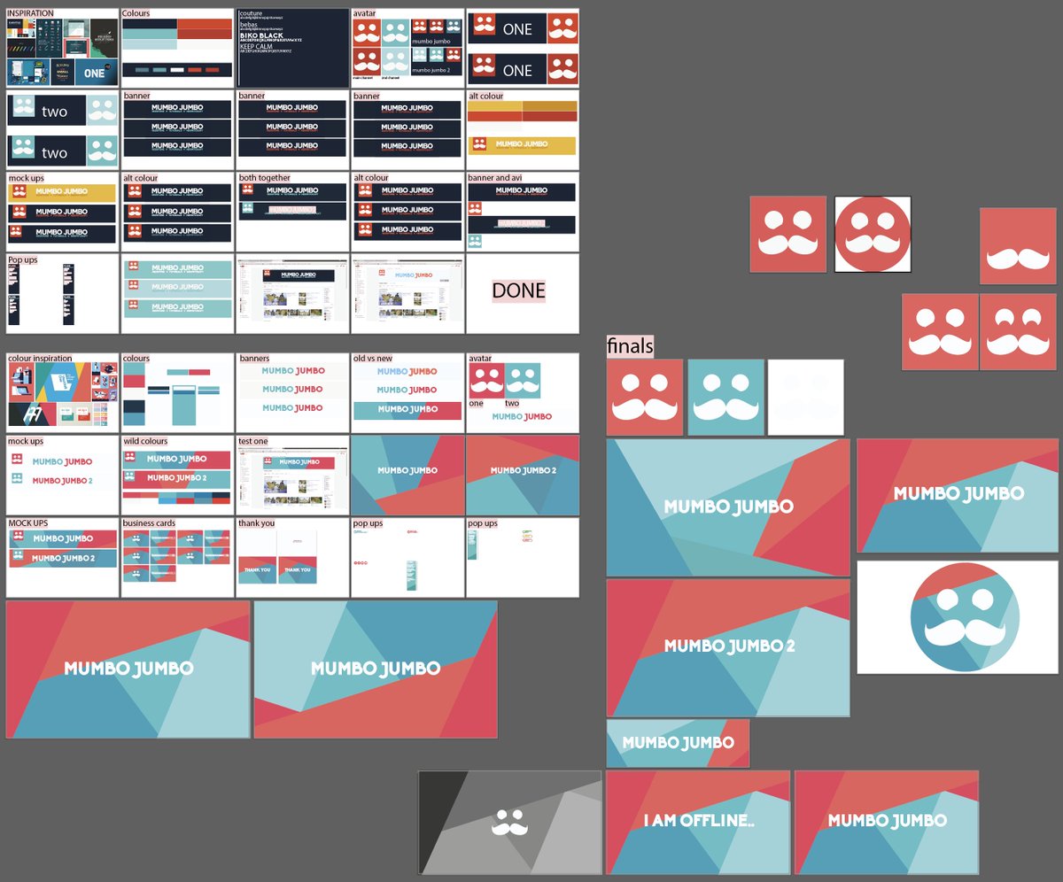 I found the design document for my channel from 2015.