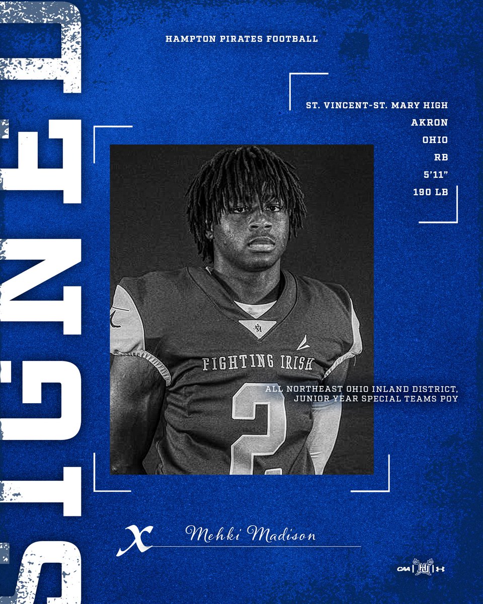 Hampton Pirates Football tweet media