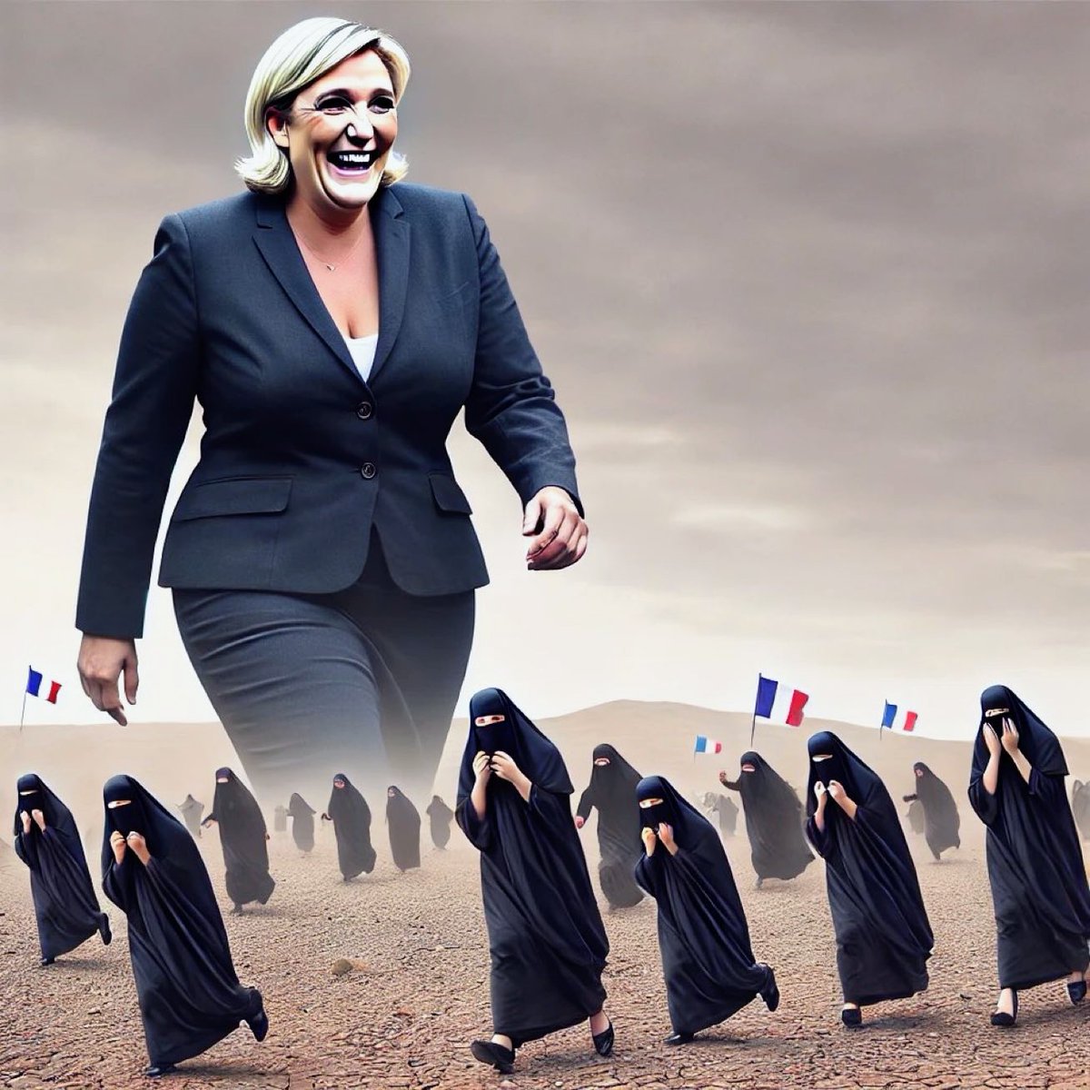 ALFGarnett1945's tweet photo. Le Penn is coming bye bye islam 💯 👍 🇫🇷 https://t.co/lTNyyavhyb