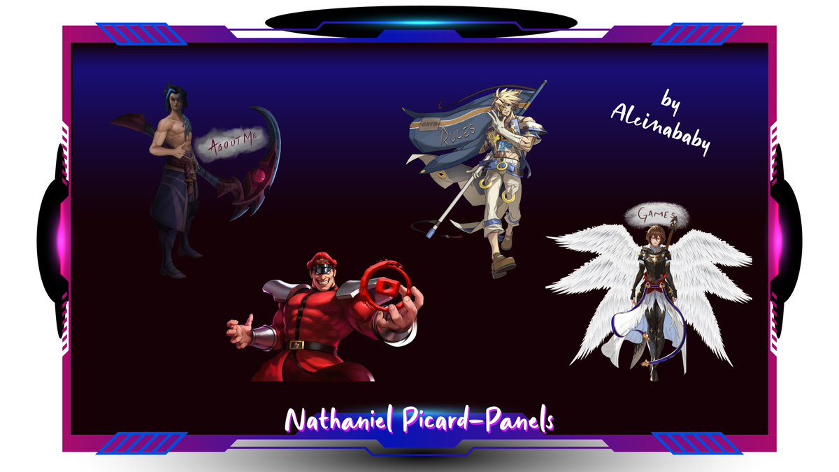 AleinaJordan's tweet photo. Custom panels = next-level vibes for Twitch! ๐๏ธ๐ฅ Loved working on these for https://t.co/9WtPQQuyRt. Which oneโs your favorite? ๐ค
#art #twitch #twitchstreamer #twitchtv #twitchgamer #twitchaffiliate #customizedart #digitalart #panels #twitchpanels #twitchemotes https://t.co/NU0fNBgeCM