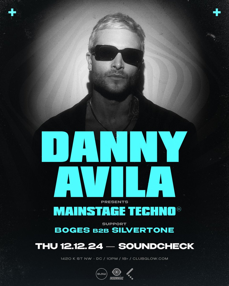 Soundcheck (@soundcheckdc) on Twitter photo NEXT THURSDAY! ๐ฅ <a href="/DJDannyAvila/">DANNY AVILA</a> brings ๐๐๐ข๐ง๐ฌ๐ญ๐๐ ๐ ๐๐๐๐ก๐ง๐จ to #Soundcheck on December 12th, with support from <a href="/BogesMusic/">Boges Music</a> b2b Silvertone. ๐ Lock in tickets & tables โ bit.ly/danny24 NEXT THURSDAY! ๐ฅ <a href="/DJDannyAvila/">DANNY AVILA</a> brings ๐๐๐ข๐ง๐ฌ๐ญ๐๐ ๐ ๐๐๐๐ก๐ง๐จ to #Soundcheck on December 12th, with support from <a href="/BogesMusic/">Boges Music</a> b2b Silvertone. ๐ Lock in tickets & tables โ bit.ly/danny24