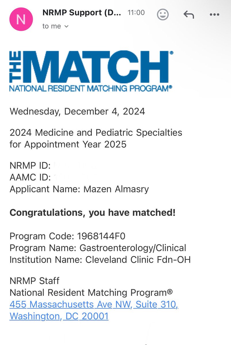 Mazen Almasry, MD (@mazenalmasry4) on Twitter photo Excited and honored to join the <a href="/CCF_GIFellows/">CCF GI Fellowship</a> family! Grateful for the unwavering support of my amazing family and mentors. Can’t wait to start this new chapter, keep learning, and grow alongside an incredible team!
#MatchDay #GI_Fellowship Excited and honored to join the <a href="/CCF_GIFellows/">CCF GI Fellowship</a> family! Grateful for the unwavering support of my amazing family and mentors. Can’t wait to start this new chapter, keep learning, and grow alongside an incredible team!
#MatchDay #GI_Fellowship
