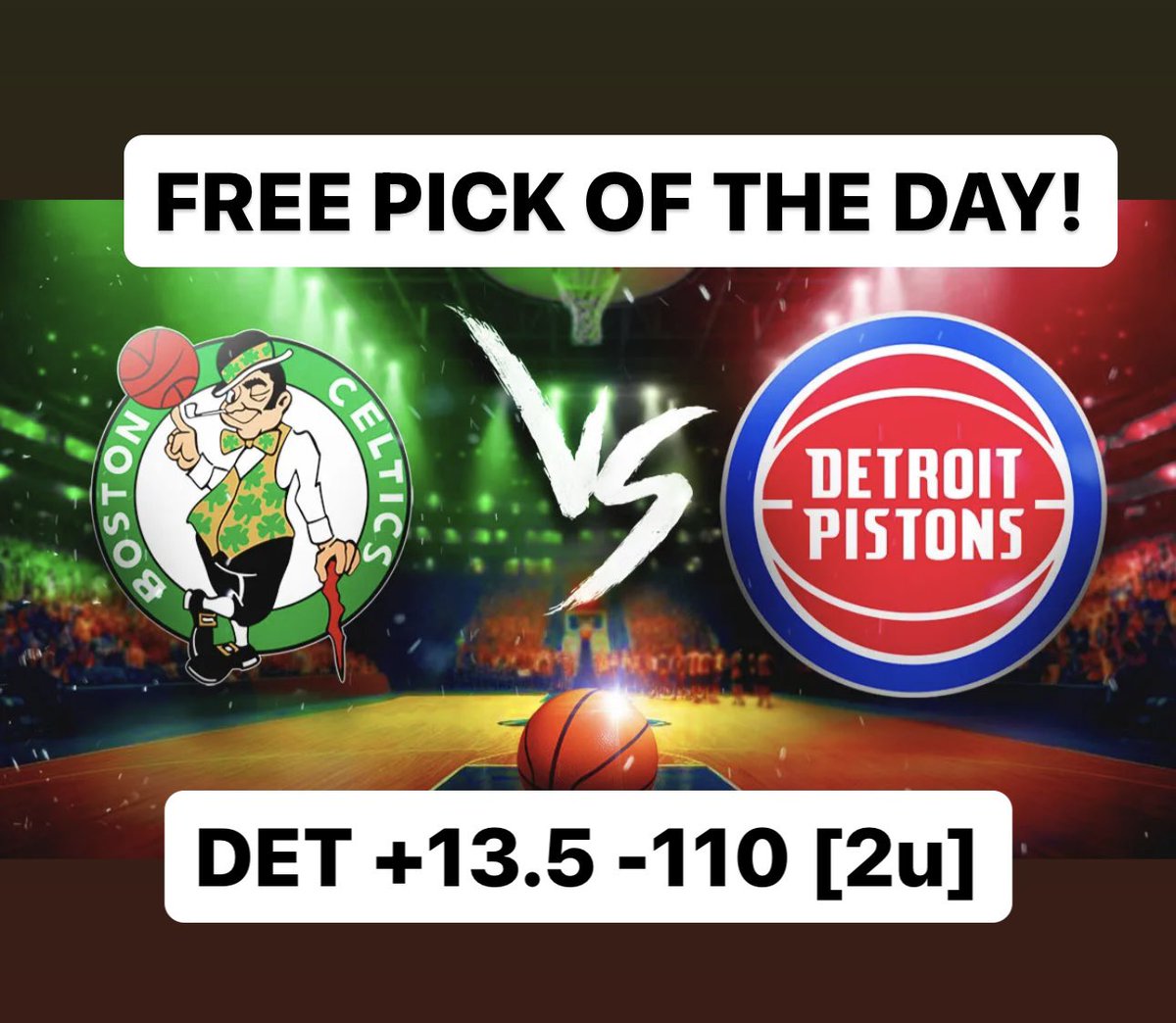 SportPOTD's tweet photo. Lets do this!!

#gamblingtwitter #freepicks #bettingtips #sportsbets #sportsbettingadvice #sportsbetting #NFL    #picks #nba #betting #gamblinginstagram #SportsPicks #winning #gambling #ncaaf #football #money #football #NHL #bettingexpert https://t.co/mkVA37nnIV