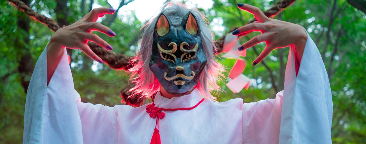 これは上げるタイミングを完全に見失っている能楽関係者くんの欠片。※cosplay