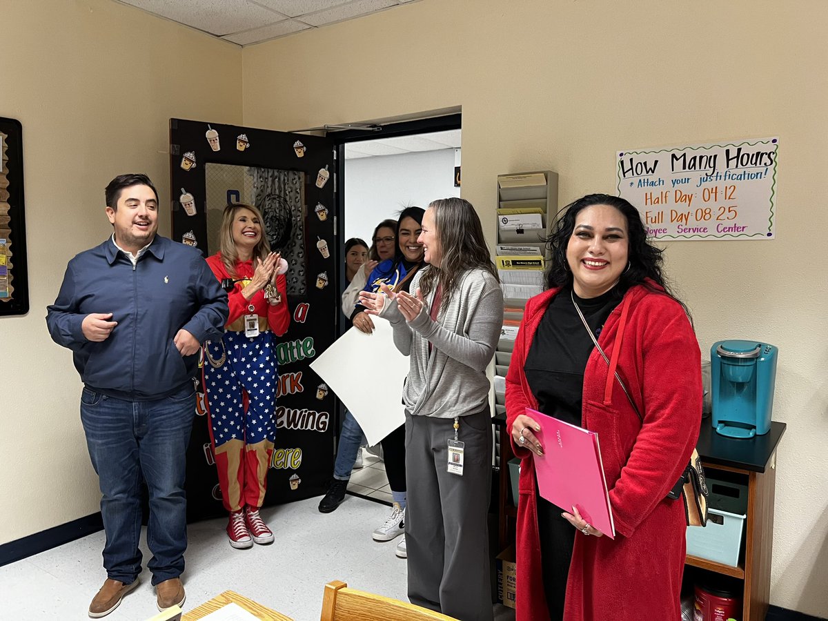 TroyEnriquezSE's tweet image. One more final announcement for our employee teacher of the year, who has organized our final algebra I and bio blitzes this week!