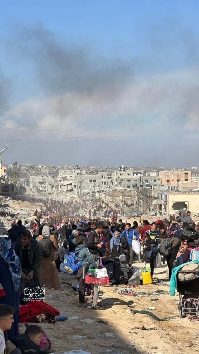 Israel is forcibly expelling thousands of Palestinians from Beit Lahiya today. The systematic expulsion from homes can be a genocidal act when it creates conditions of life calculated to bring about the physical destruction of a protected group in whole or in part.