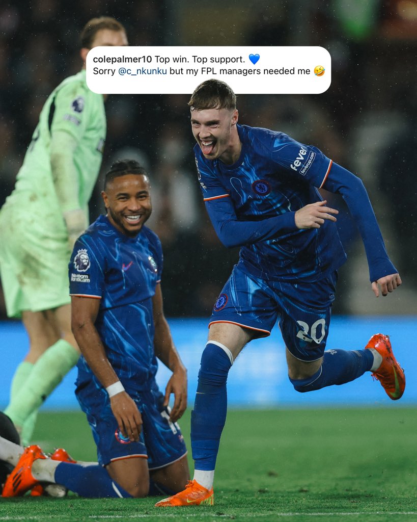 ChelseaFC's tweet photo. Come on then, who captained Cole in @OfficialFPL? 😅⚽️

#CFC | #SOUCHE https://t.co/IQpTll3TJj