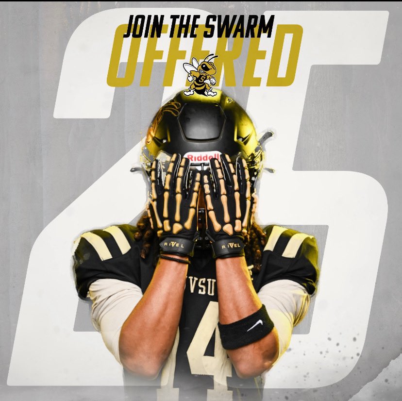 Blessed To Receive My First Offer from  <a href="/WVSU_GoJackets/">WVSU Athletics</a>  <a href="/LCB_Coach_Camp/">Salvatore Camp</a> <a href="/KenanJohnson11/">Kenan Johnson</a> <a href="/LCBfootball/">L.C. Bird Football 🦅 🏈</a>