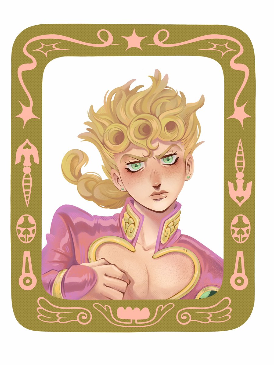 peachy_lexi_'s tweet photo. GIORNO STICKER DONE !!! i wanna finish johnny next 😈 https://t.co/W1VOE2rx3E