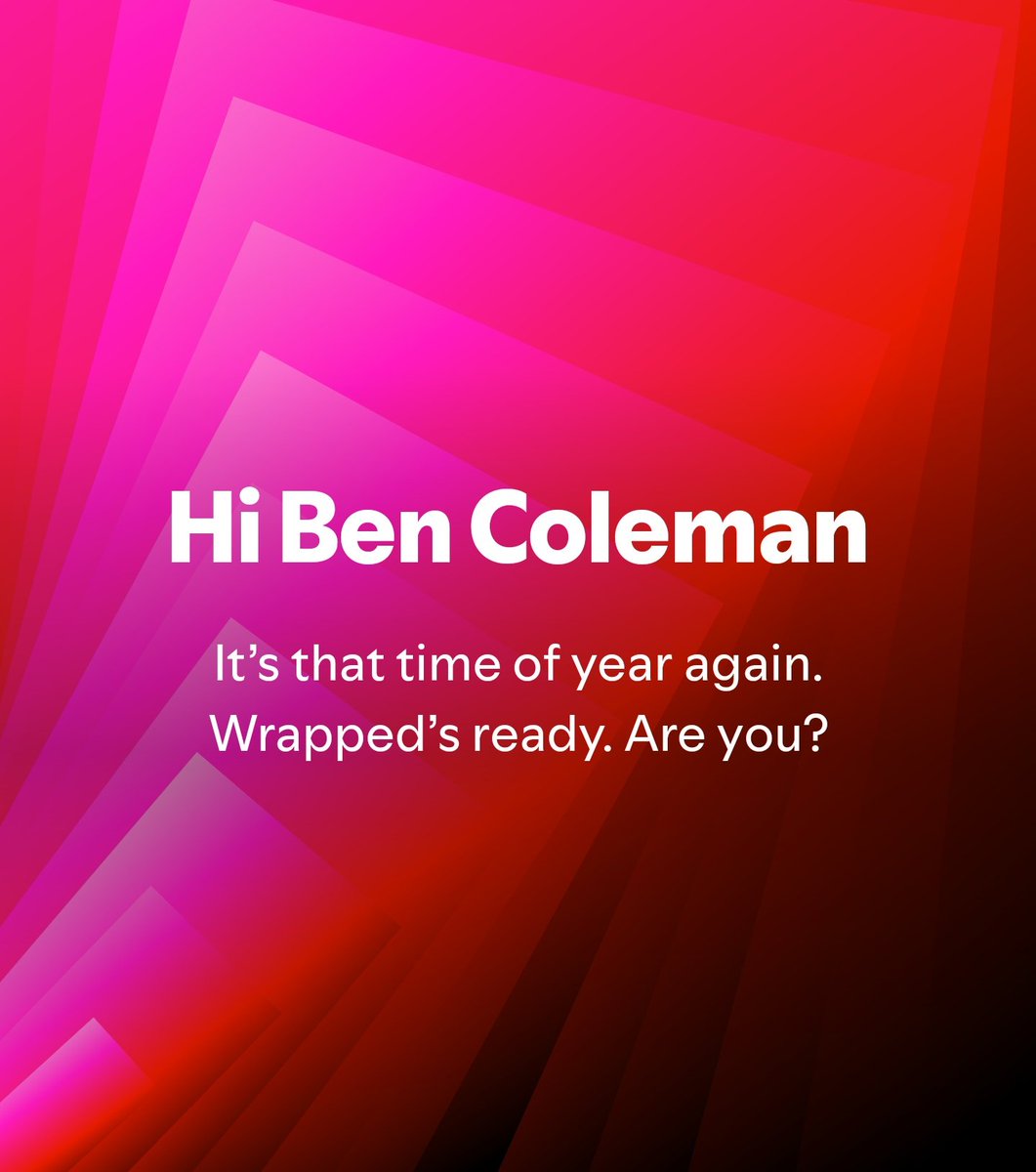 Sure Spotify, it's a bit formal but let's roll with it