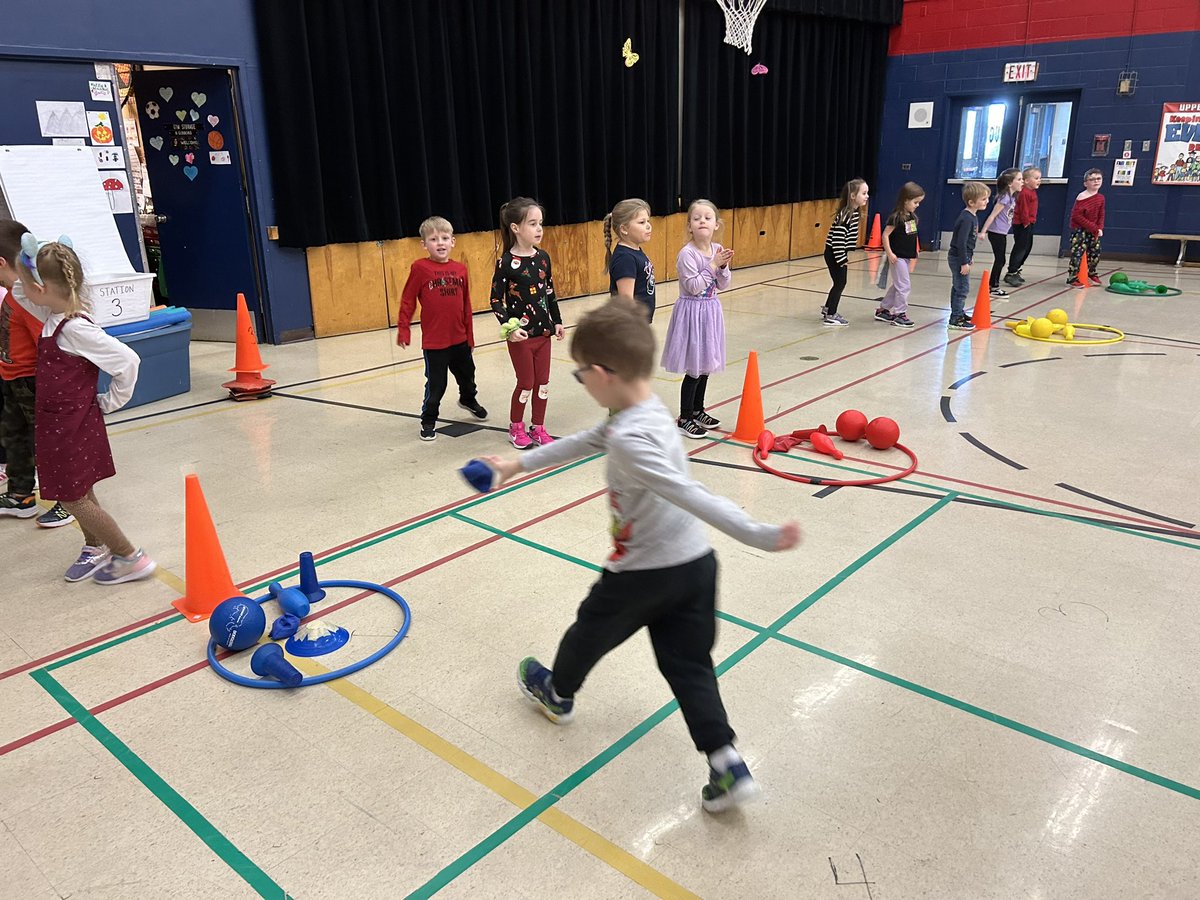 Oh What A Mess <a href="/UGEABC/">Upper Gullies Elem.</a> PE class! The Ks worked hard to clean everything up for Santa!