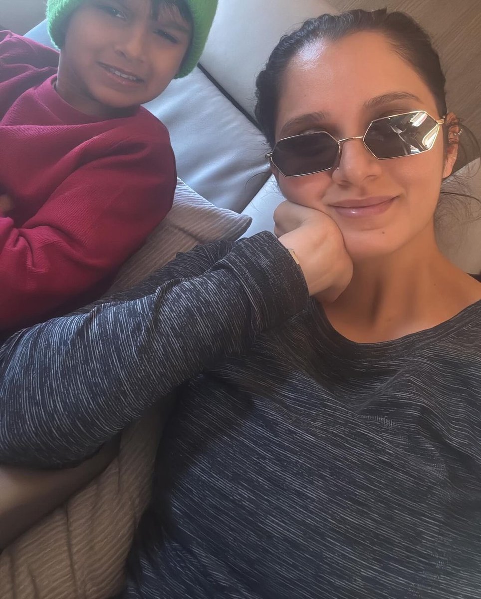 Sania Mirza and son Izhaan’s quick getaway in London 🇬🇧