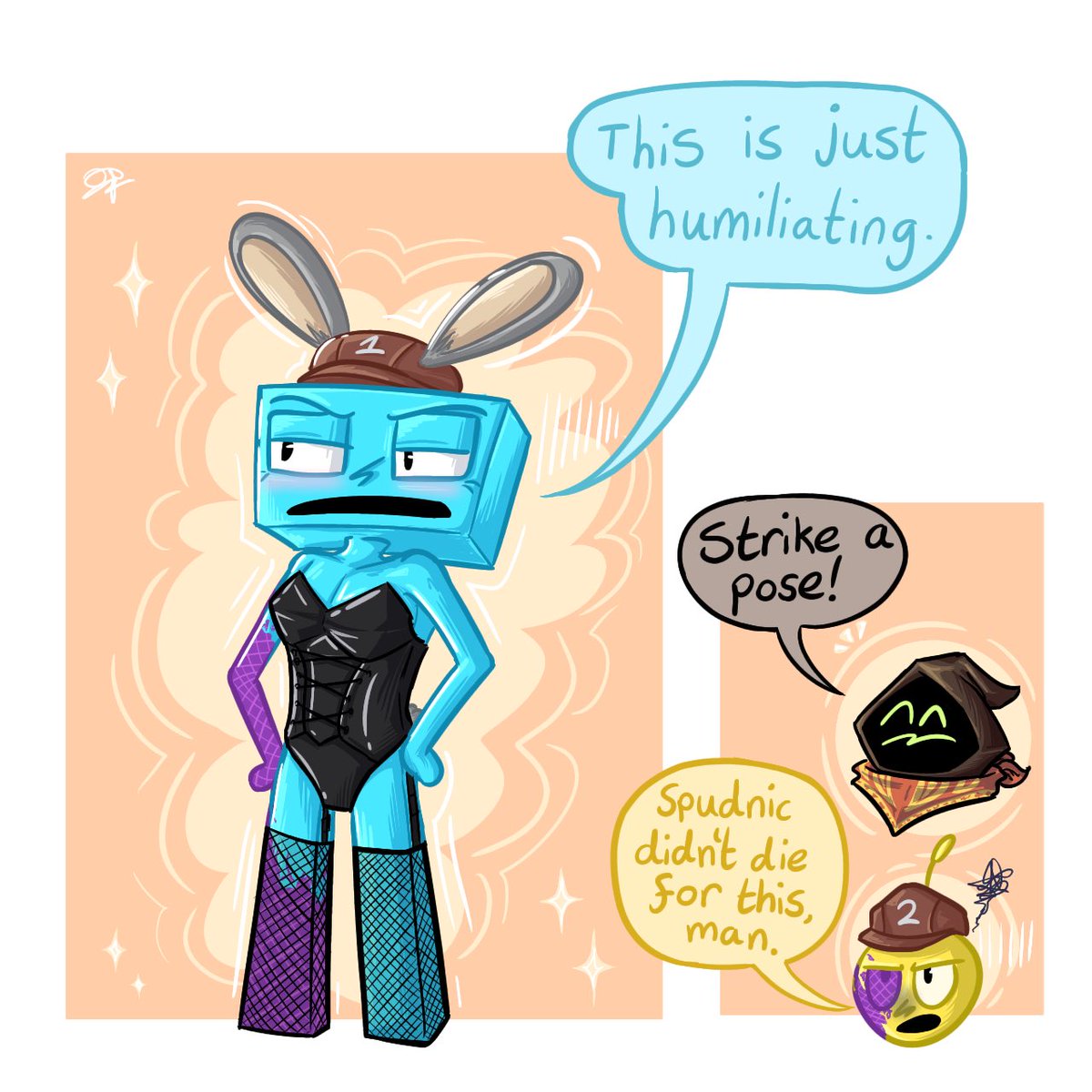 Ominus_Potato's tweet photo. Bet bro 😎👍

SMG1 gets a job working in the maid cafe at Bob’s hotel to pay the bills.

#smg4 #smg4fanart #smg4smg1 #smg4smg2 #trashcube #Bomg1 #smg4bob https://t.co/bjSwCvscrN