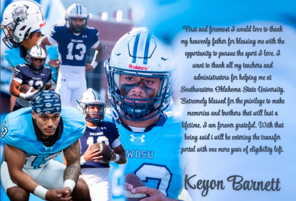 keyon barnett (@barnett_keyon) on Twitter photo Forever blessed 🩵🤲🏽 Gods speed Gods plan 🧎🏾♂️➡️ 🙏🏾
<a href="/RivalsPortal/">NCAA Transfer Portal</a> <a href="/247SportsPortal/">247Sports Transfer Portal</a> Forever blessed 🩵🤲🏽 Gods speed Gods plan 🧎🏾♂️➡️ 🙏🏾
<a href="/RivalsPortal/">NCAA Transfer Portal</a> <a href="/247SportsPortal/">247Sports Transfer Portal</a>