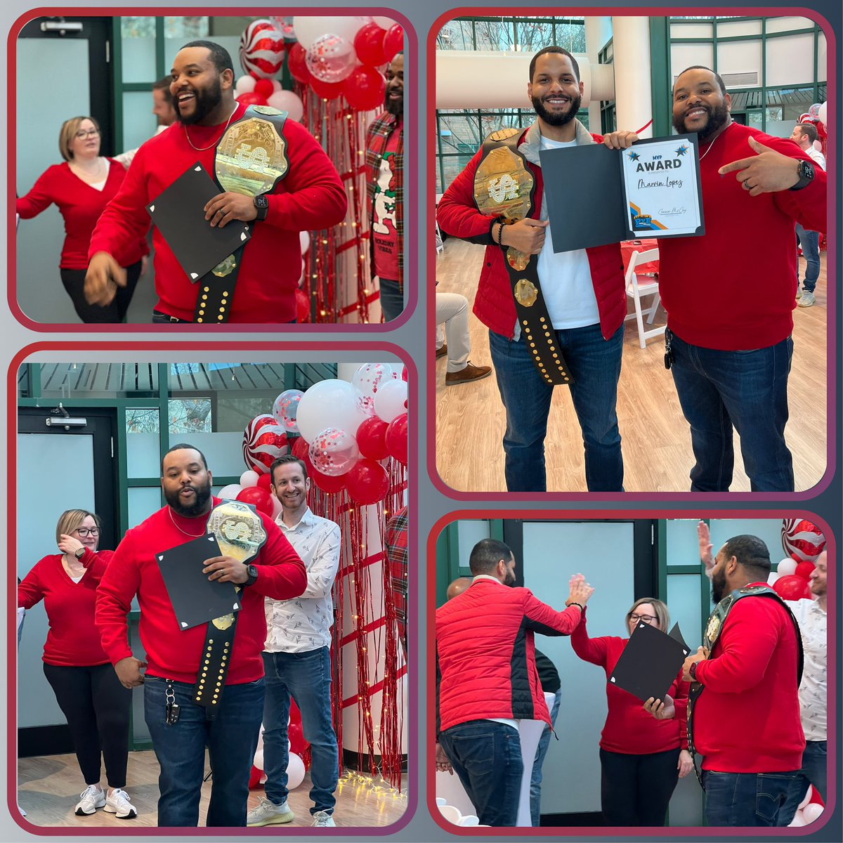 Brenda Harmon (@brendini0311) on Twitter photo PVE Red & White Holiday Potluck! Recognition & Holiday Fun! #LifeAtatt <a href="/_MightyMAS/">Mid-Atlantic States Team</a> @TeamPVEOHPA <a href="/AKGaddy/">Andre Gaddy</a> <a href="/Mike_V_Lamb/">Mike Lamb</a> <a href="/AndreCorbett_/">Andre Corbett</a> PVE Red & White Holiday Potluck! Recognition & Holiday Fun! #LifeAtatt <a href="/_MightyMAS/">Mid-Atlantic States Team</a> @TeamPVEOHPA <a href="/AKGaddy/">Andre Gaddy</a> <a href="/Mike_V_Lamb/">Mike Lamb</a> <a href="/AndreCorbett_/">Andre Corbett</a>
