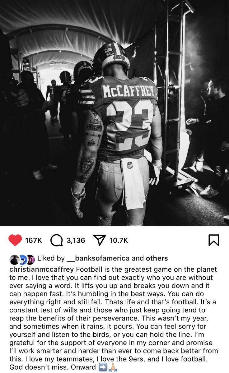 49ers's tweet photo. Onward, 23 🙏🏻 https://t.co/Zmp0Tjajv5