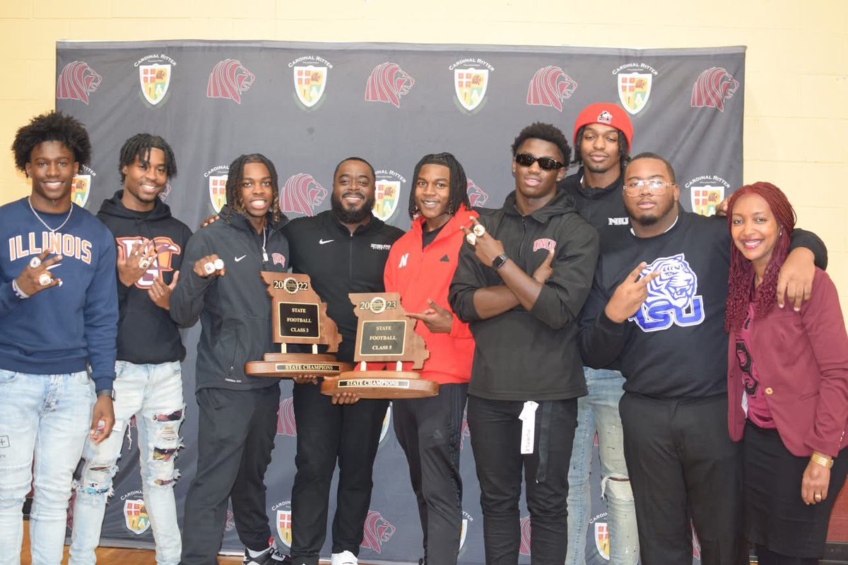 Today was early signing day, and another for the history books at CRCP!!! A huge congrats to all of our scholar-athlete signees who have committed to play college football next year (and more revealed). This year marks the most Division I signees in school history! 

#LionPride