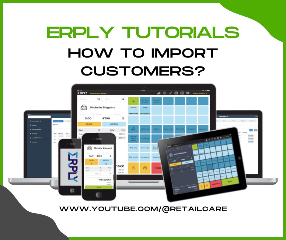 RetailCare's tweet photo. Importing customer data has never been easier!

Learn how to bulk-import customers on ERPLY to save time and ensure data accuracy.

✅ Quick imports
✅ Organised databases
✅ Efficient operations
Watch now: https://t.co/NPpEiwQ3zu

#RetailCare #ERPLY #CustomerData #POS https://t.co/R00YaZ7Szq