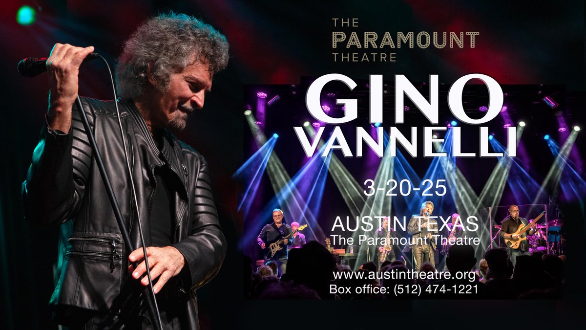 GinoVOfficial's tweet image. Gino hits the Paramount Theatre in Austin on March 20th, 2025!
Pre-sale begins Monday, Dec. 9th @ 10am CST using password GINOTX
Public on sale begins Friday, Dec. 13th at 10am CST.
Tickets:
tickets.austintheatre.org/11895/11896
