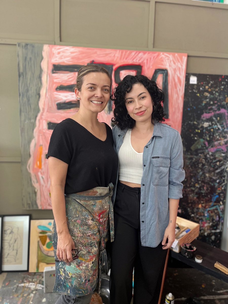 cmichelv's tweet photo. Hoy fue un día hermoso y con mucho significado para mi 🥰 poder compartir con una artista que admiro mucho y que me motiva a lanzarme a hacer cosas nuevas. Gracias Roxana 🥹 https://t.co/rwA88IdeIN