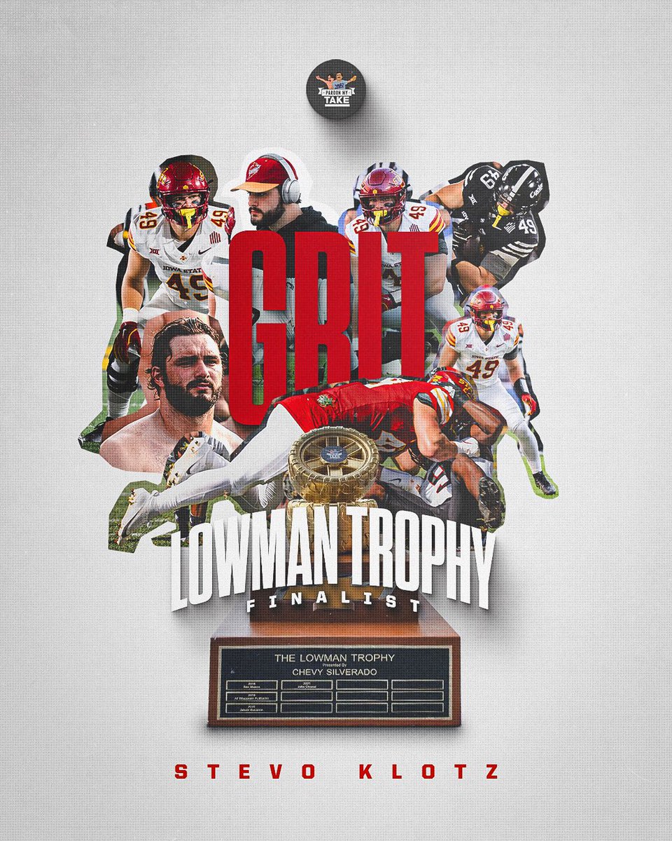Iowa State Football (@cyclonefb) on Twitter photo Hard hat, lunch pail, blue collar type of guy.
There’s only one <a href="/stevo_klotz/">Stevo Klotz</a>
<a href="/PFTCommenter/">PFT Commenter</a> <a href="/PardonMyTake/">Pardon My Take</a> Hard hat, lunch pail, blue collar type of guy.
There’s only one <a href="/stevo_klotz/">Stevo Klotz</a>
<a href="/PFTCommenter/">PFT Commenter</a> <a href="/PardonMyTake/">Pardon My Take</a>