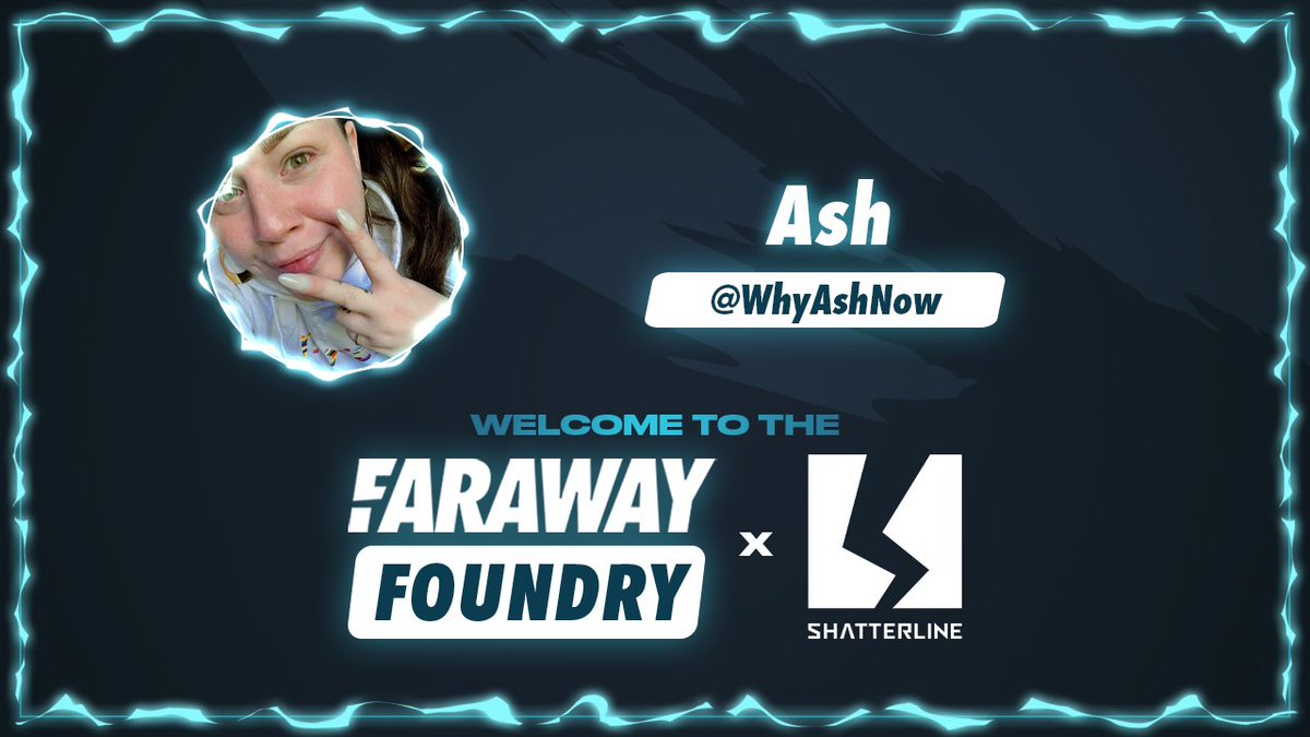Excited to announce that I am officially a part of the <a href="/Farawaygg/">Faraway</a> Foundry Program 

<a href="/ShatterlineFPS/">Shatterline FPS</a> launches TOMORROW at 7 AM EST on Epic Games / 4 AM PST

We will go LIVE with gameplay and CHILL like we always do!
#shatterline #creator