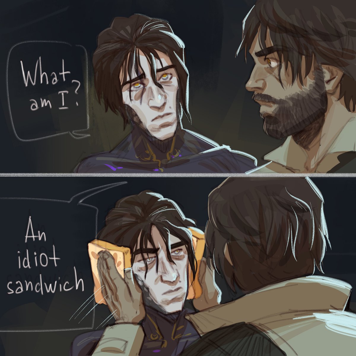 sorry (definitely not sorry)
#Arcane #jayvik