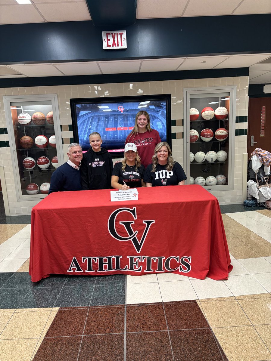 CVSDeagles's tweet photo. Congratulations to Hayven Mumma on signing to play Women’s Field Hockey at Indiana University of Pennsylvania! Best of luck! https://t.co/7GI8L9nWNy