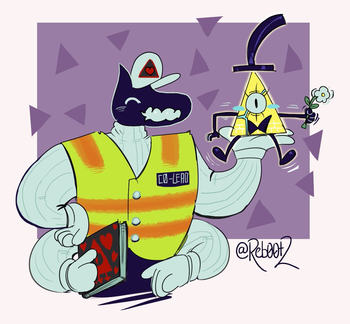 Reb00t2's tweet photo. Got inspired by my team members to doodle this! It's been so much fun managing and preparing everything for next year and I can't wait to work on @PyramidofLove_
#gravityfalls #pyramidoflove https://t.co/dLD4UkXngo