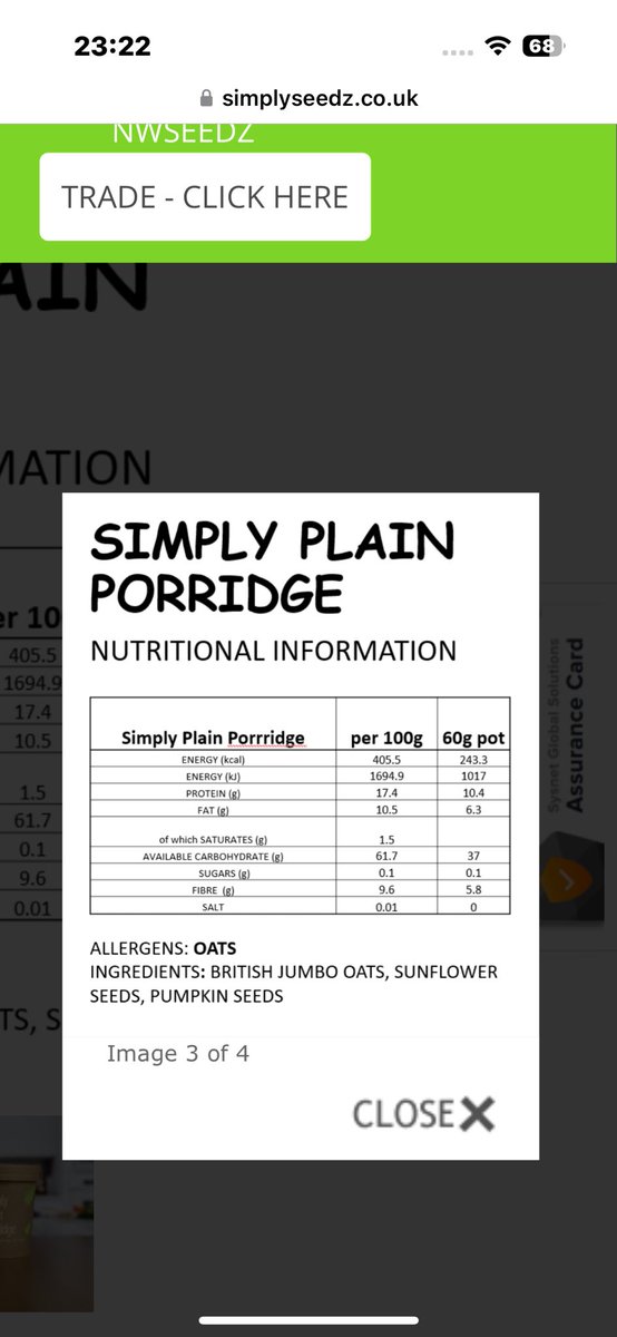 Simplyseedz 🇬🇧 100% NATURAL BREAKFAST CEREALS tweet media