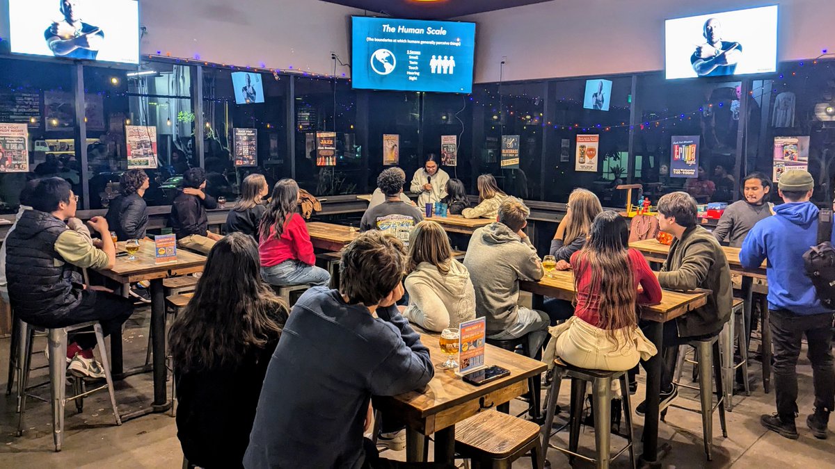 Thank you to everyone who came to the final Astronomy on Tap of 2024 last Monday at Duck Foot Brewing! See you in 2025!