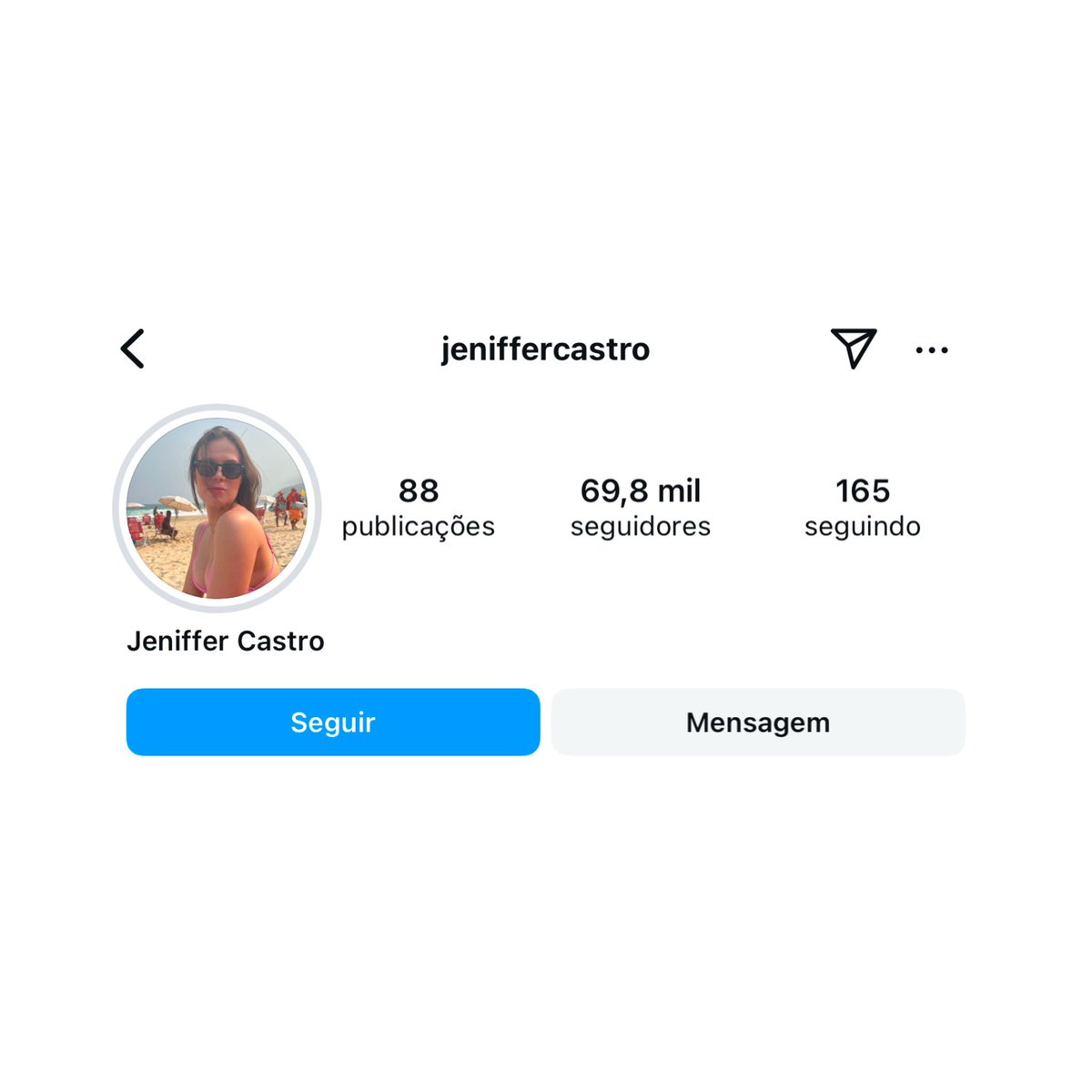 choquei's tweet image. 🚨FAMOSOS: Jeniffer Castro, mulher hostilizada em avião por não ceder seu lugar a uma criança birrenta, já ganhou quase 70 mil seguidores no Instagram.