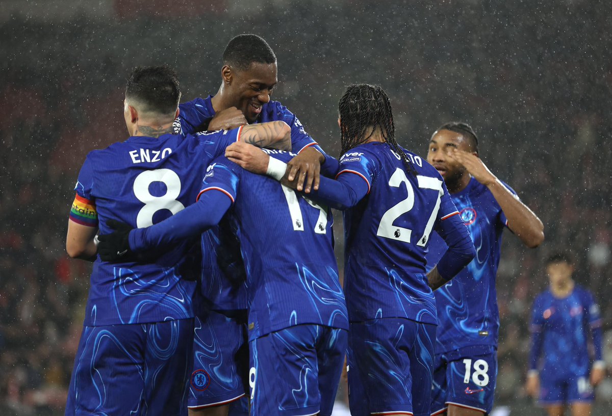 Sanchooo10's tweet image. First goal, unforgettable feeling. 🤞🏼
Strong team performance 🔥 See you Sunday blues! @ChelseaFC