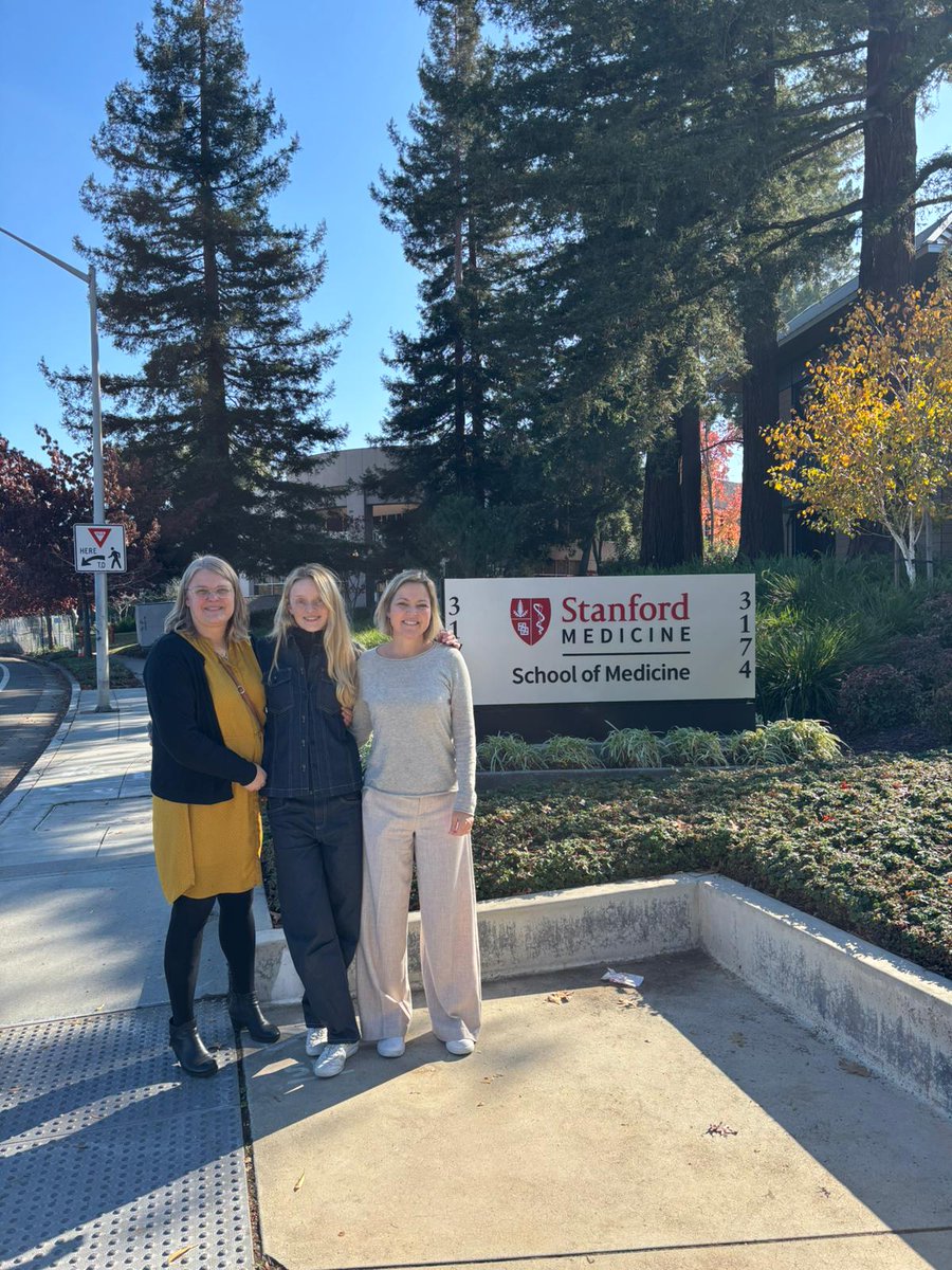 FiladelfiaGene1's tweet photo. Wonderful visit at @Stanford University 🤩
Thanks to Cordelia Smidth and @julietkknowles for showing us the impressive Knowles Lab, and the beautiful campus 🤩
#GABRB3 #Epilepsy 🧠 #Genetics 🧬 #PreclinicalModels 🐭 https://t.co/Jg6o23UhLH