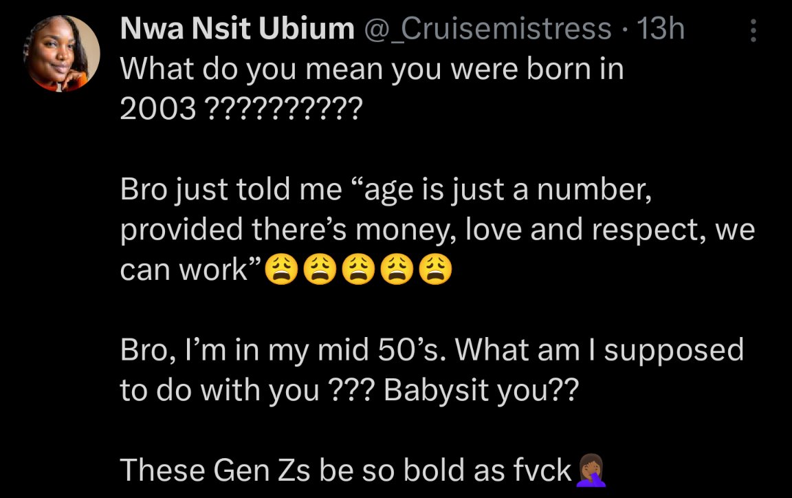 instablog9ja's tweet photo. Bro wan date him grandma https://t.co/fOJahTqYVK