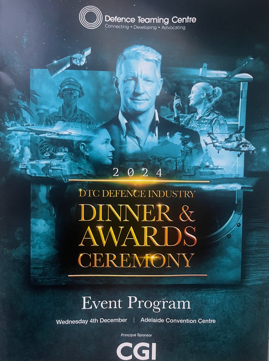 ResoluteReadyAu's tweet image. It was an honour to attend the 2024 Defence Training Centre Defence Industry Dinner and Awards Ceremony alongside over 700 individuals dedicated to supporting those who serve and protect our nation.

#ResoluteReady #VirtualHub #Veterans #FirstResponders #MilitarySupport