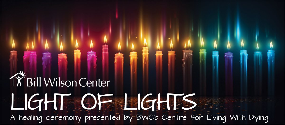 One week until BWC's Centre for Living with Dying's "Light of Lights" healing ceremony.
Join us on Dec. 11 at 6 p.m. for this in-person and live-streamed healing ceremony to honor our first responders, our loved ones who have died, and all we wish to remember. 
Info: 650-385-8508