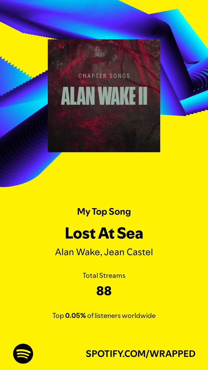 Thanks <a href="/JeanCastelMusic/">Jean Castel</a> <a href="/remedygames/">Remedy Entertainment 🎂 #RMD30</a> <a href="/alanwake/">Alan Wake 2</a> for a great year! 🥰