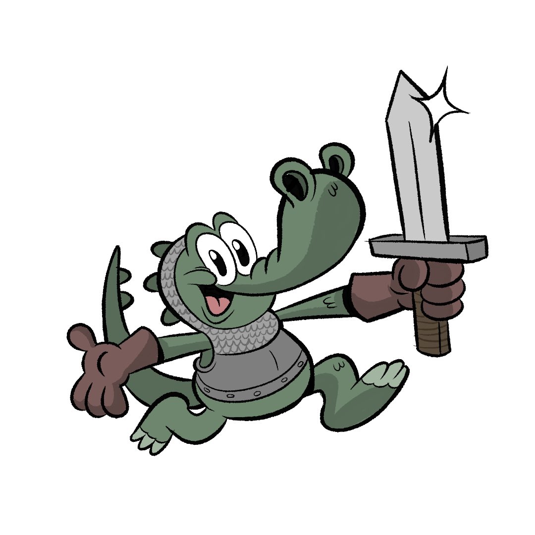 christabaress's tweet photo. Little gator drawing for my good friends hosting the first ever Florida dungeon synth festival! #floridadungeonfest https://t.co/REM2gJkL7N