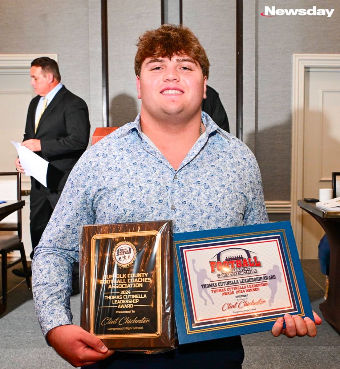 Clint Chichester (@clintchichester) on Twitter photo 2x All County
2x Zellner Nominee
Tom Cutinella Award Recipient (Top Leader in the county)
Hudl-hudl.com/v/2QfXbe
<a href="/Coach_Kluber/">Coach Sean Kluber</a> <a href="/CoachStraley/">Owen Straley</a> <a href="/CoachSqualli/">Mehdi Squalli</a> <a href="/_CoachCushing/">Steve Cushing</a> <a href="/CoachAC_21/">Austin Cordova</a> <a href="/CoachEggerling/">Coach Eggerling</a> <a href="/Coach_Potter/">Steve Potter</a> <a href="/Liam_FMurphy_/">Liam Murphy</a> <a href="/Ground_2_Pads/">Steve Gruber</a> <a href="/CoachWoody2/">Woody Blevins</a> <a href="/Coach_Bick/">Joe Bick</a> 2x All County
2x Zellner Nominee
Tom Cutinella Award Recipient (Top Leader in the county)
Hudl-hudl.com/v/2QfXbe
<a href="/Coach_Kluber/">Coach Sean Kluber</a> <a href="/CoachStraley/">Owen Straley</a> <a href="/CoachSqualli/">Mehdi Squalli</a> <a href="/_CoachCushing/">Steve Cushing</a> <a href="/CoachAC_21/">Austin Cordova</a> <a href="/CoachEggerling/">Coach Eggerling</a> <a href="/Coach_Potter/">Steve Potter</a> <a href="/Liam_FMurphy_/">Liam Murphy</a> <a href="/Ground_2_Pads/">Steve Gruber</a> <a href="/CoachWoody2/">Woody Blevins</a> <a href="/Coach_Bick/">Joe Bick</a>