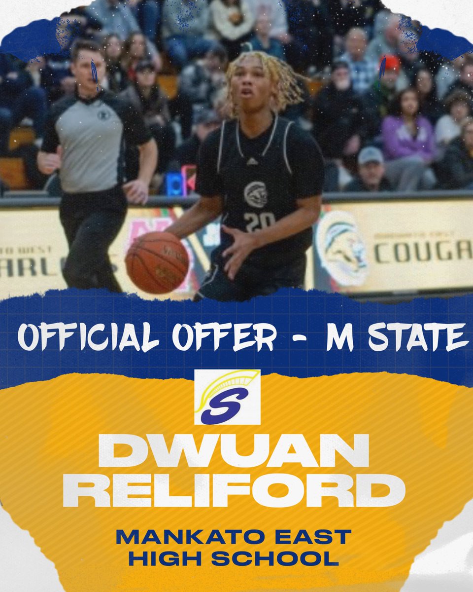 Dwuan (@dwuanreliford13) on Twitter photo Thank you m state for offering me <a href="/MStateSpartanBB/">M State Spartan Hoops</a> <a href="/dcresap05/">Coach Cresap</a> <a href="/eastboysbasket/">Mankato East Boys Basketball</a> <a href="/MnNiceHoops/">Mn.Nice Basketball</a> Thank you m state for offering me <a href="/MStateSpartanBB/">M State Spartan Hoops</a> <a href="/dcresap05/">Coach Cresap</a> <a href="/eastboysbasket/">Mankato East Boys Basketball</a> <a href="/MnNiceHoops/">Mn.Nice Basketball</a>