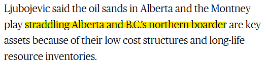 rustlezephyr's tweet photo. @CDNEnergyCentre So I guess that emissions cap isn't holding you back after all.

I'd like to see this northern boarder that BC and Alberta are straddling. Is she cute? Or is it a he? Or were you actually talking about a border? If so, that would be Alberta's western border with BC. https://t.co/BUusLRJprp