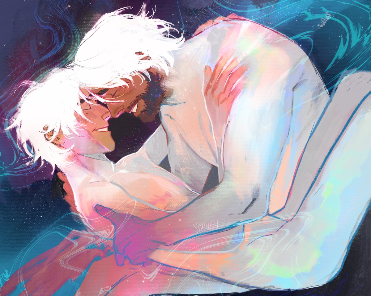 Cosmic gasoline 🏳️‍⚧️🏳️‍🌈🩵💙💜#jayvik #Arcane